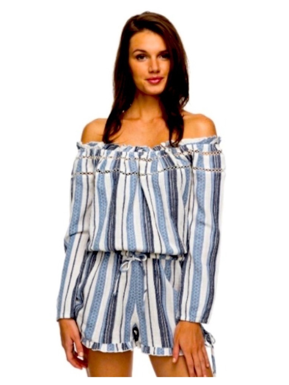 Roxy small off the shoulder Anthem romper